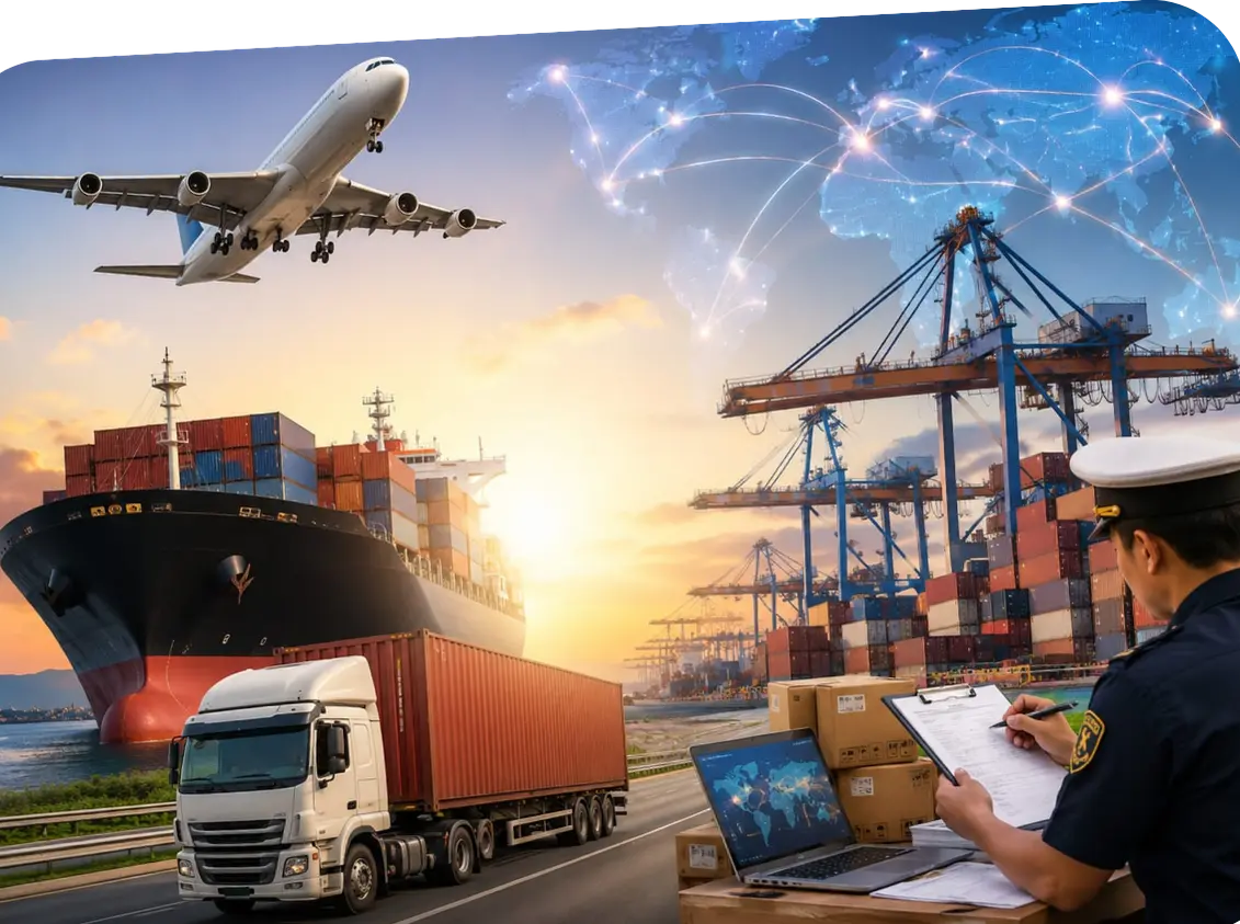 Shipping Freight & Customs Clearance Support