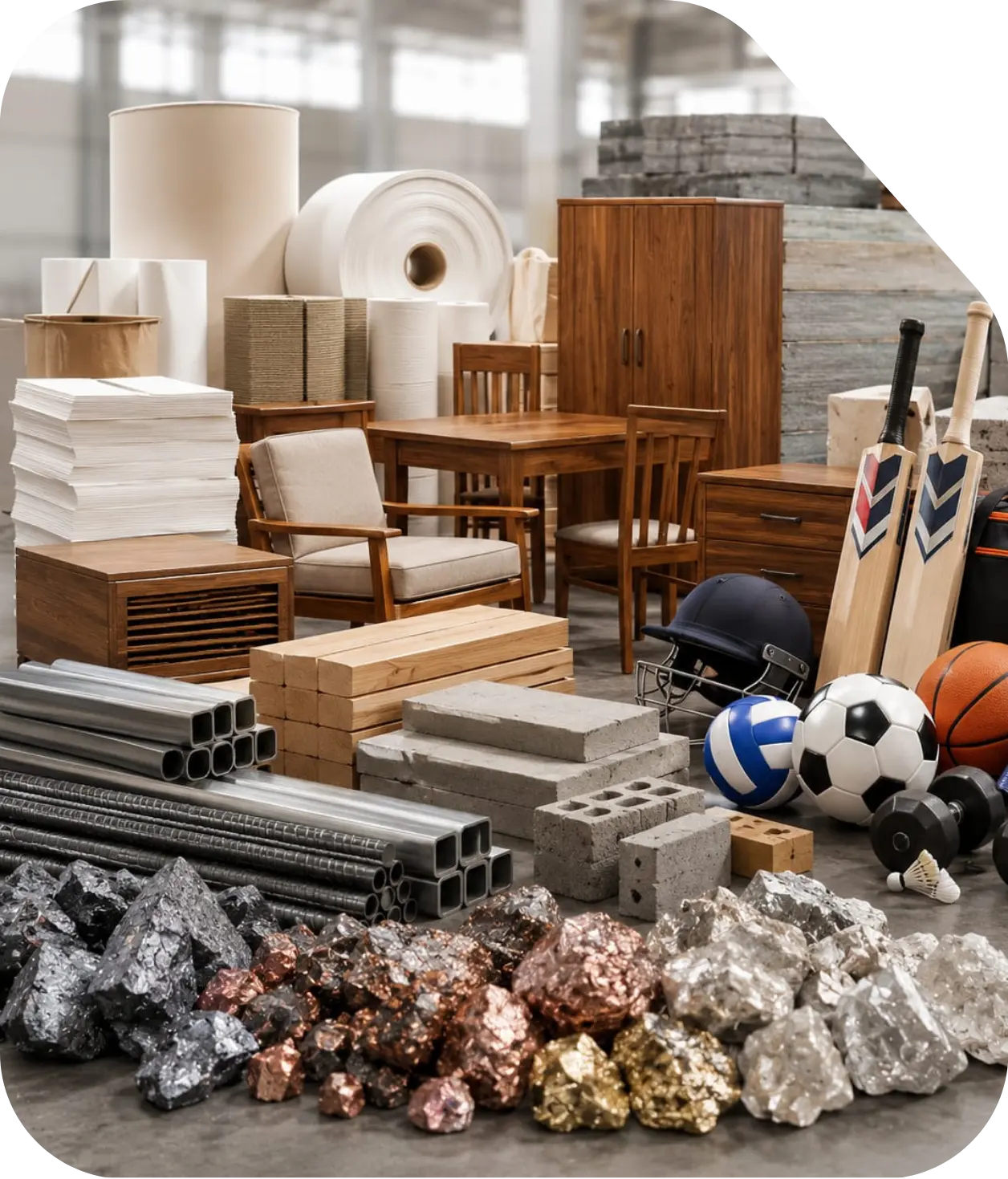 Engineering & Machinery - Auto Components, Electricals, Industrial Machinery, Hand Tools, Chemicals & Plastics Export